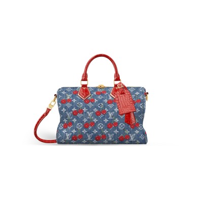 LOUIS VUITTON  MURAKAMI LV X TM SPEEDY SOFT 30 N87627 (30*21*17cm)